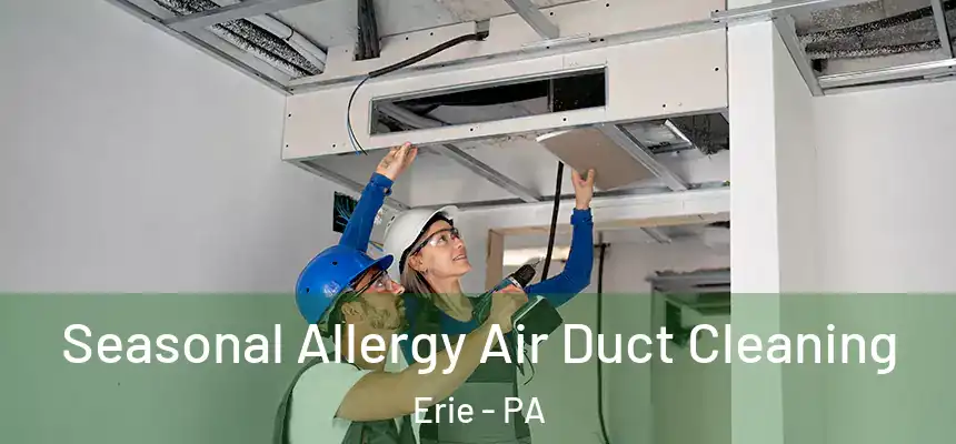 Seasonal Allergy Air Duct Cleaning Erie - PA